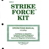 Strike Force conversion kit instructions (Bally / Midway)