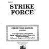 Strike Force manual (Bally / Midway)