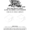 Touchmaster 8000 manual (Bally / Midway)