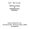 Up Scope manual (Bally / Midway)