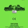 War Gods manual (Bally / Midway)