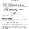 Water Match Preliminary instruction manual (Bally / Midway)