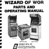 Wizardof Wor manual (Bally / Midway)