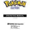 Pokemon Catch manual (Banpresto)
