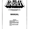 The Punisher manual (Capcom)