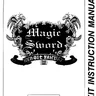 Magic Sword instruction manual (Capcom)