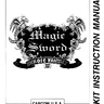 Magic Sword manual (Capcom)