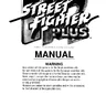 Street Fighter Ex 2 Plus manual (Capcom)