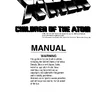 Xmen Children Of The Atom manual (Capcom)