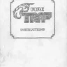 Fire Trap instruction manual (Data East)
