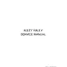 Alley Rally manual (Exidy)