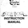 Cool Pool manual (Incredible Technologies)