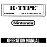 R-Type manual (Irem)