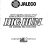 Big Run instruction manual (Jaleco)