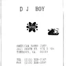 Djboy manual (Kaneko)