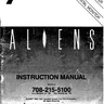 Aliens instruction manual (Konami)