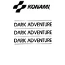 Dark Adventure manual (Konami)