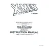 X-Men manual (Konami)