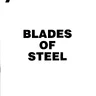 Bladesof Steel manual (Konami)