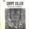 Crypt Killer manual (Konami)