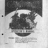 Gaiapolis operation manual (Konami)