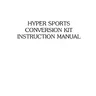 Hyper Sports instruction manual (Konami)