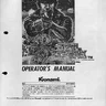 Jail Break operation manual (Konami)