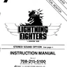 Lightning Fighters manual (Konami)