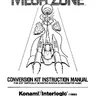 Mega Zone conversion kit instructions (Konami)