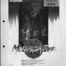 Metamorphic Force operation manual (Konami)