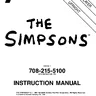 Simpsons The instruction manual (Konami)