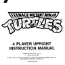 Tmnturtles manual (Konami)
