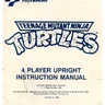 Teenage Munant Ninja Turtles manual (Konami)