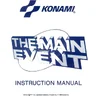 The Main Event instruction manual (Konami)