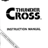 Thunder Cross manual (Konami)