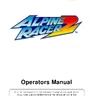 Alpine Racer 2 operation manual (Namco)