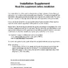 Arcade Game Installation Supplement Pac-Man Ball 10p manual (Namco)