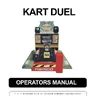 Kart Duel manual (Namco)