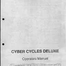 Cyber Cycles Deluxe operation manual (Namco)