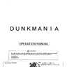 Dunkmania manual (Namco)