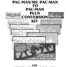 Pac-Man Plus From Or Ms conversion kit instructions (Namco)