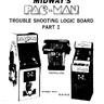 Pacman Troubleshooting Logic Board Part 1 manual (Namco)