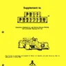 Pole Position CO-218-09 manual, 1st Printing (Namco)