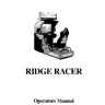 Ridge Racer Sitdown manual (Namco)