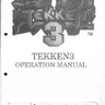 Tekken 3 operation manual (Namco)