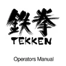 Tekken operation manual (Namco)