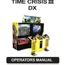 Time Crisis 3 manual (Namco)
