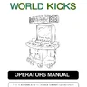 World Kicks manual (Namco)