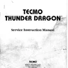 Thunder Dragon manual (Nichibutsu)