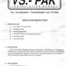 Arcade VS Dr Mario By Installation instruction manual (Nintendo)